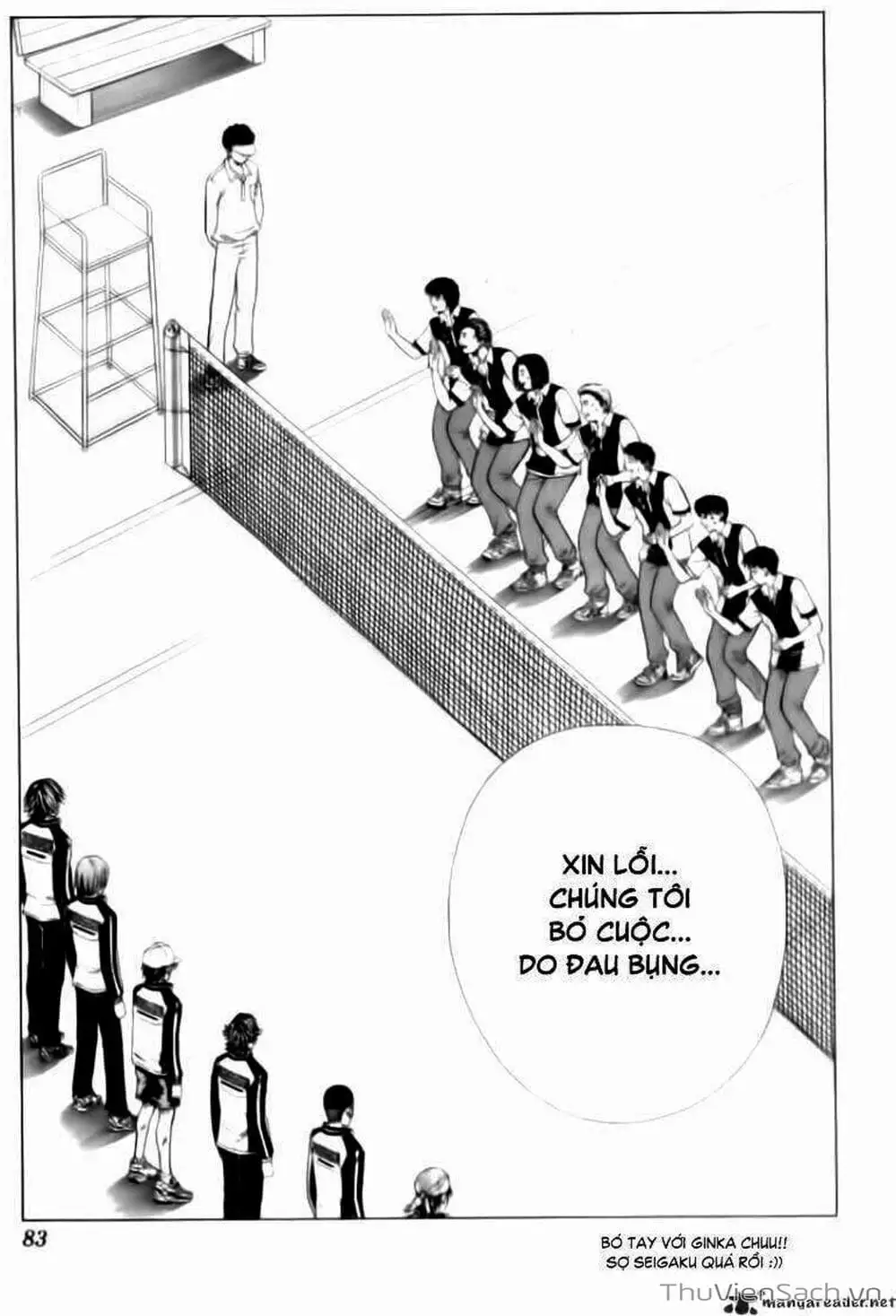 Truyện Tranh Hoàng Tử Tennis - Prince Of Tennis trang 3