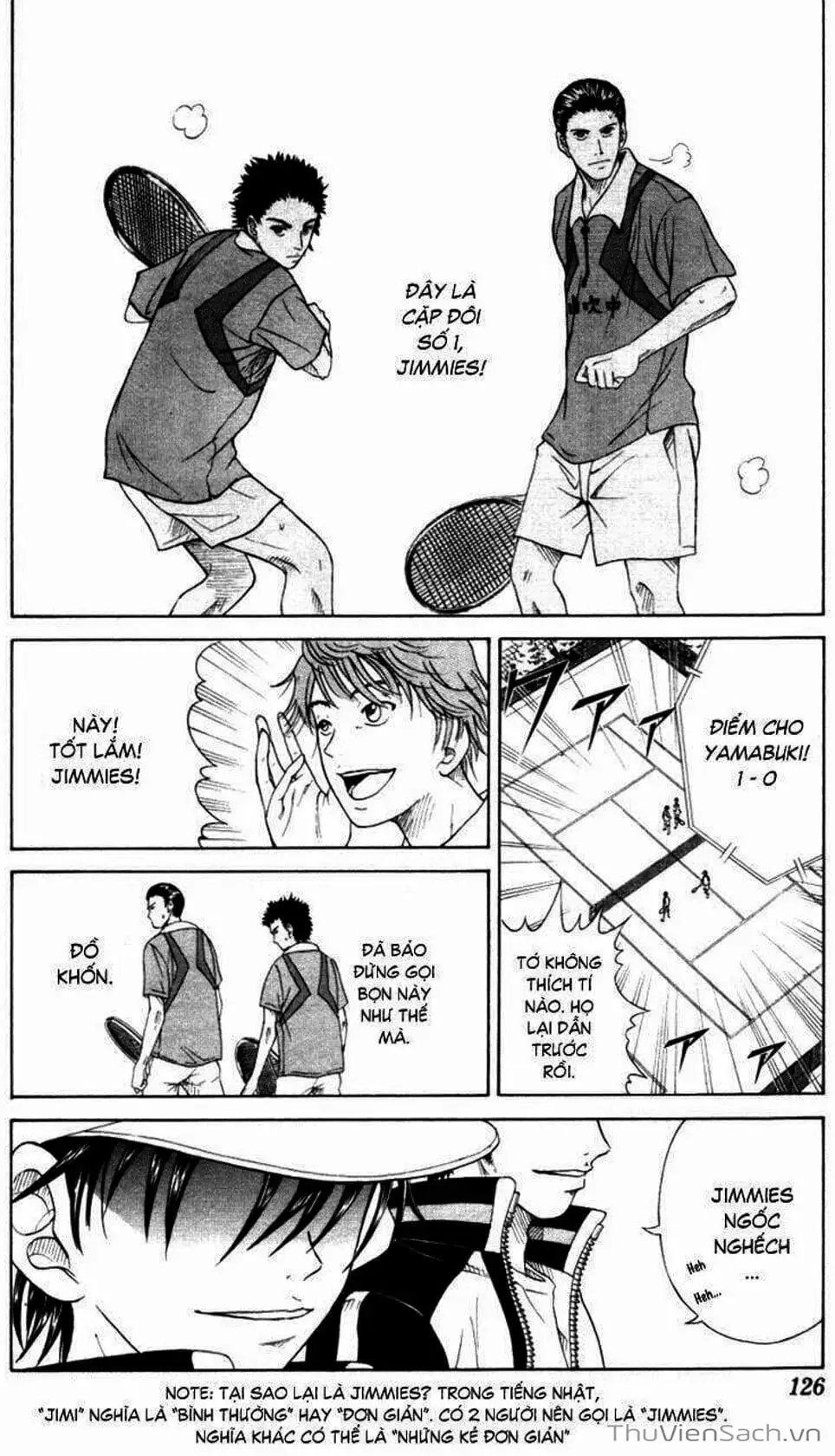Truyện Tranh Hoàng Tử Tennis - Prince Of Tennis trang 3