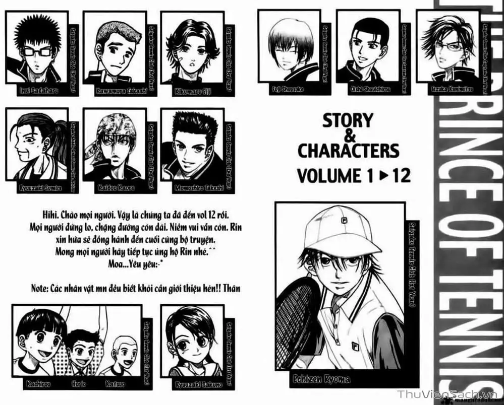 Truyện Tranh Hoàng Tử Tennis - Prince Of Tennis trang 3