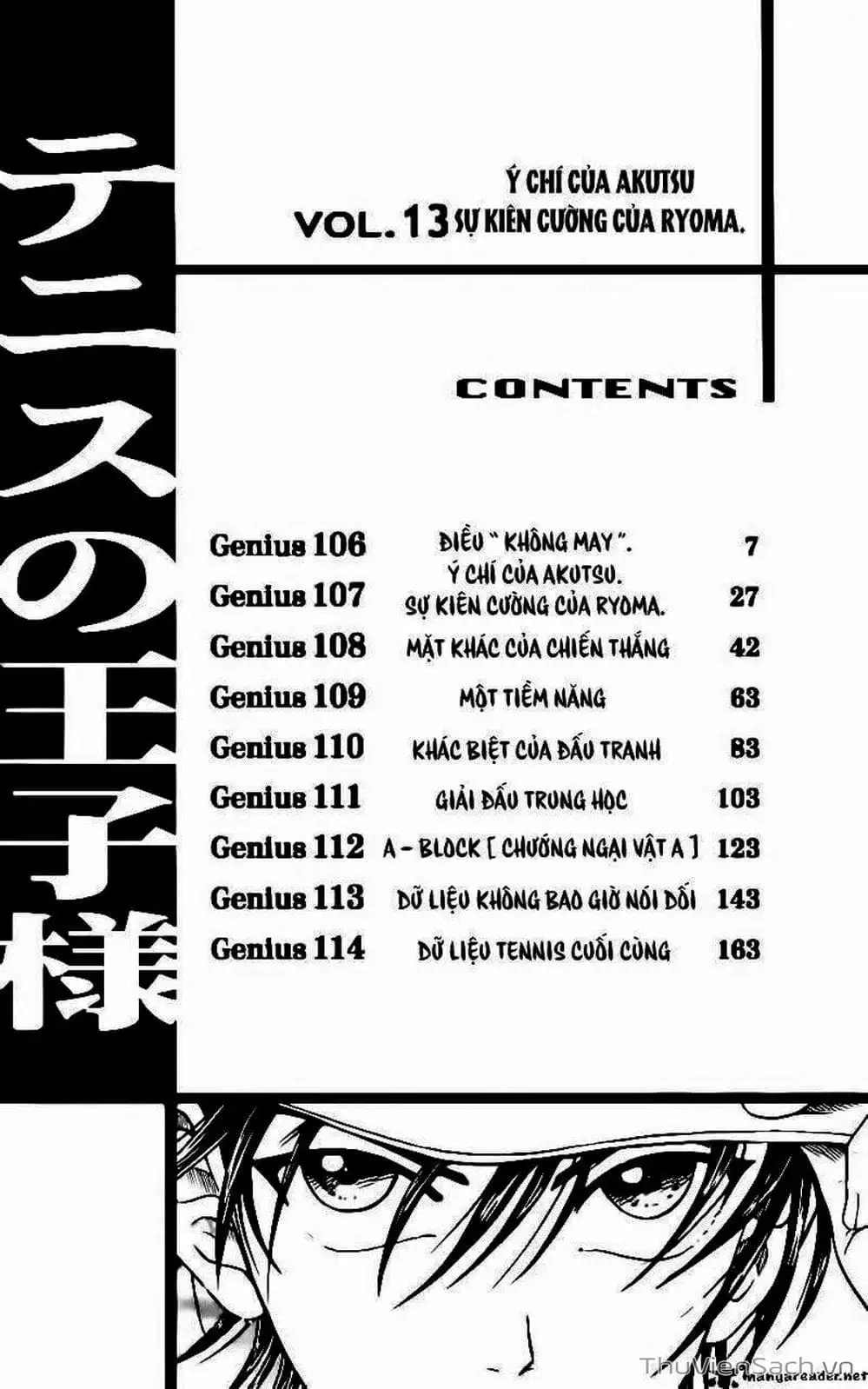 Truyện Tranh Hoàng Tử Tennis - Prince Of Tennis trang 3