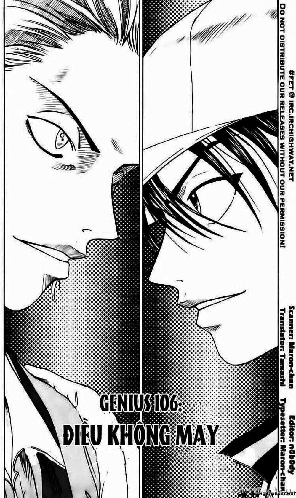 Truyện Tranh Hoàng Tử Tennis - Prince Of Tennis trang 3