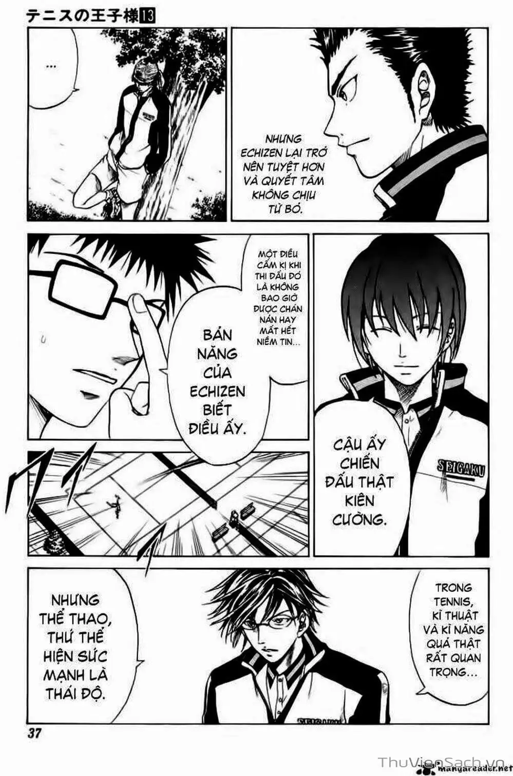 Truyện Tranh Hoàng Tử Tennis - Prince Of Tennis trang 3