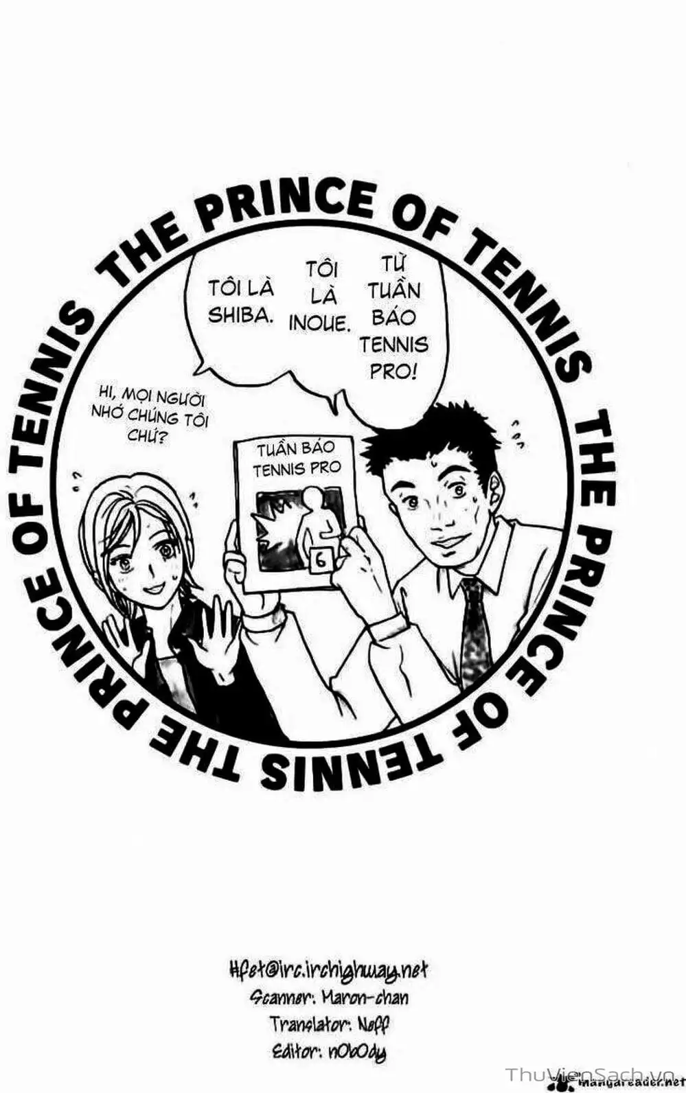 Truyện Tranh Hoàng Tử Tennis - Prince Of Tennis trang 3