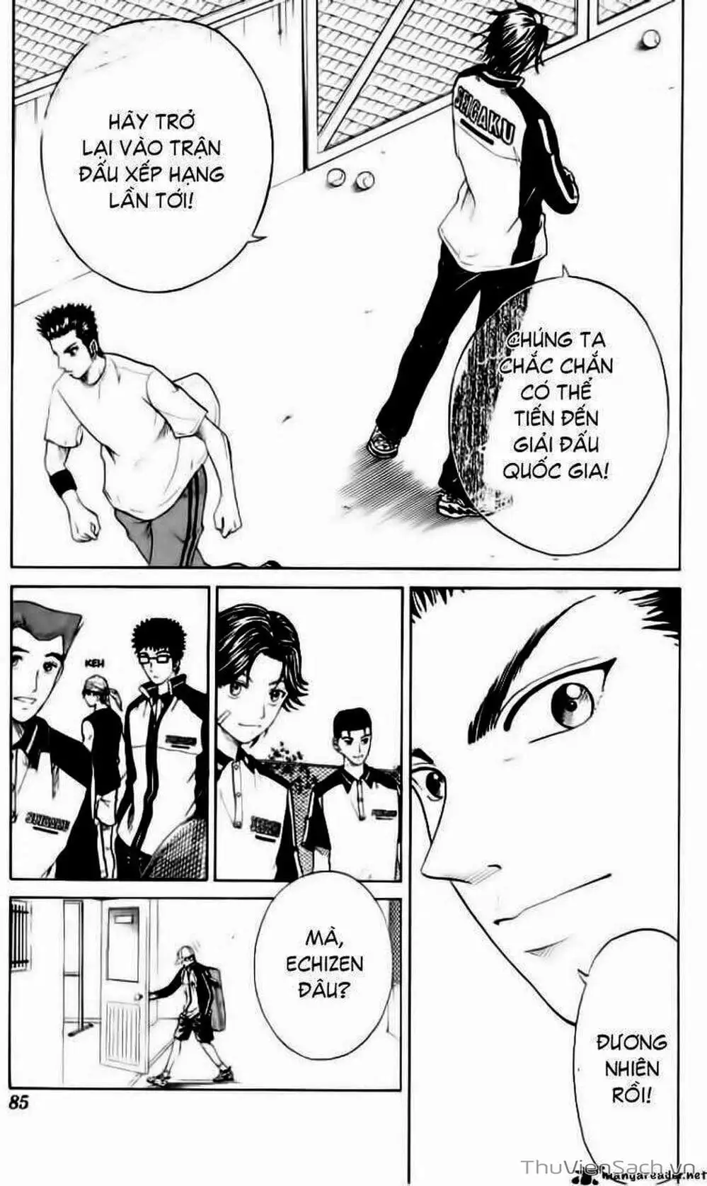 Truyện Tranh Hoàng Tử Tennis - Prince Of Tennis trang 3