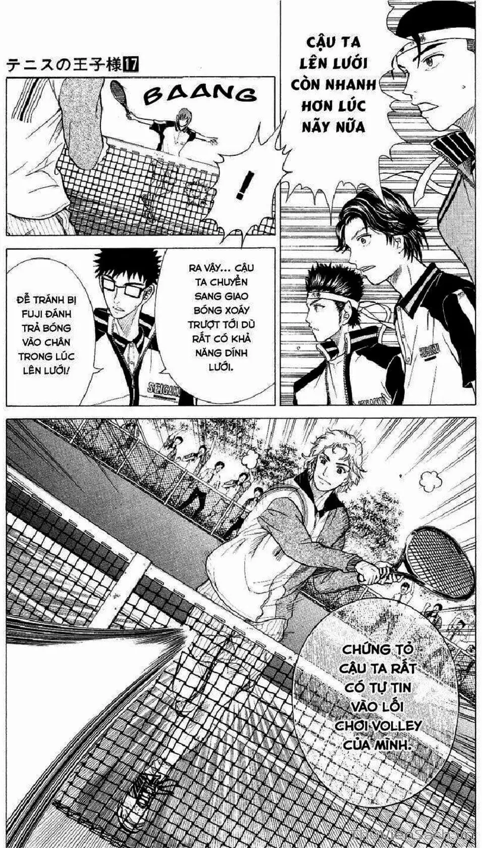 Truyện Tranh Hoàng Tử Tennis - Prince Of Tennis trang 3