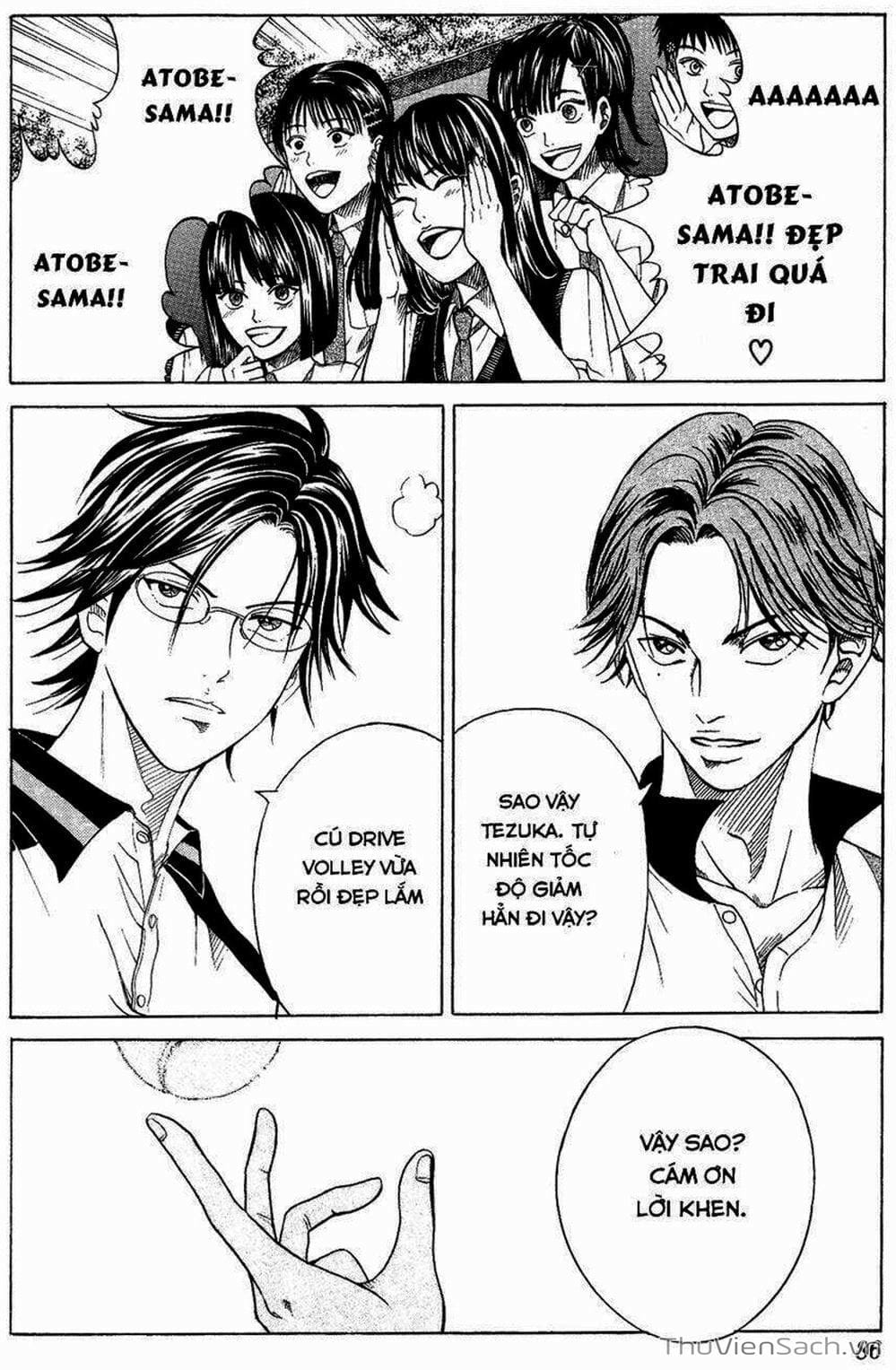 Truyện Tranh Hoàng Tử Tennis - Prince Of Tennis trang 3