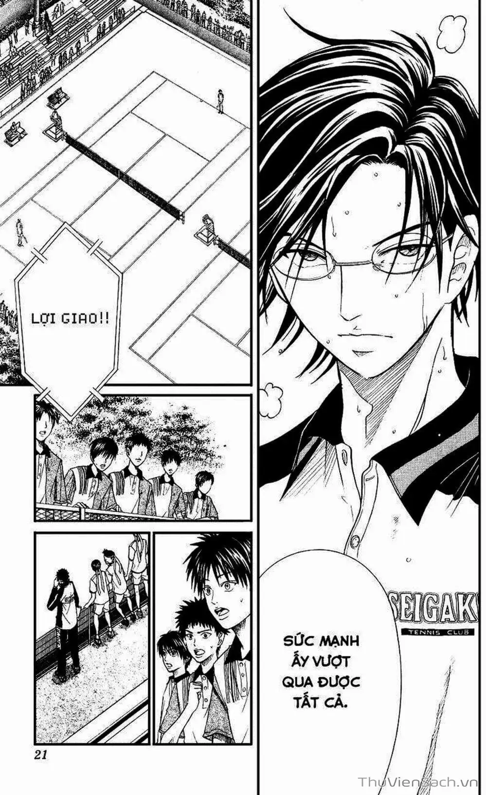 Truyện Tranh Hoàng Tử Tennis - Prince Of Tennis trang 3