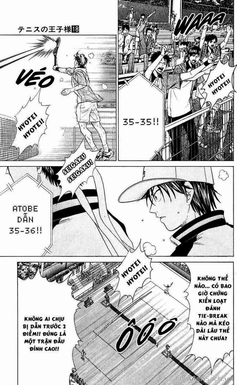 Truyện Tranh Hoàng Tử Tennis - Prince Of Tennis trang 3