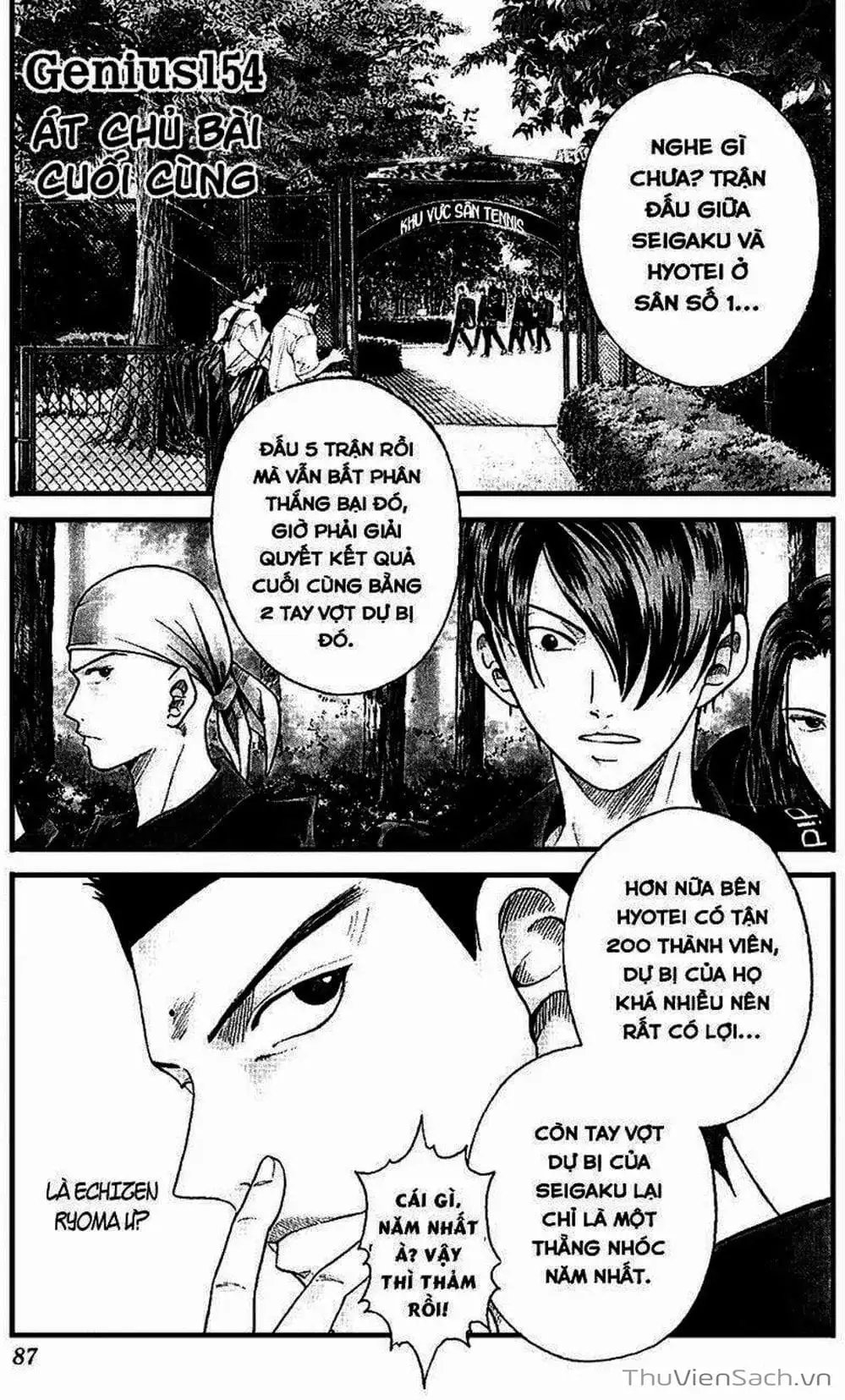 Truyện Tranh Hoàng Tử Tennis - Prince Of Tennis trang 3