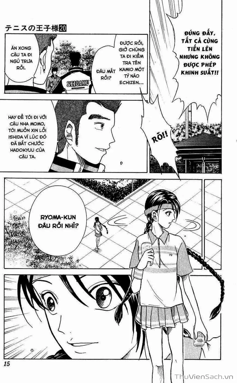 Truyện Tranh Hoàng Tử Tennis - Prince Of Tennis trang 3
