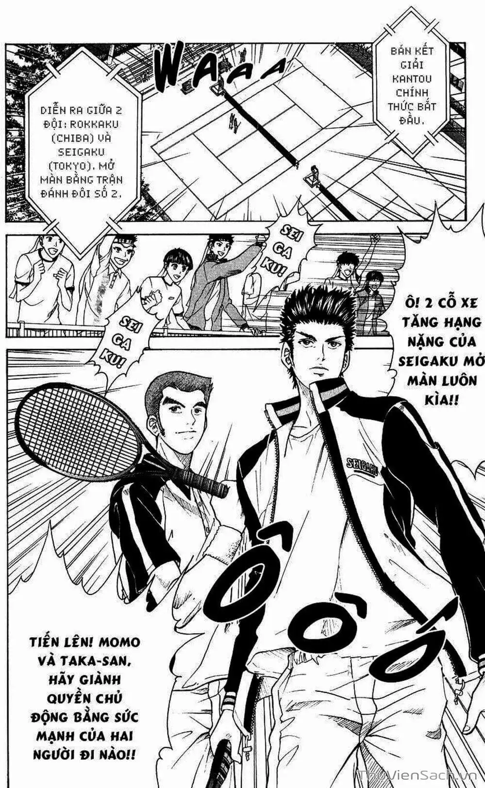 Truyện Tranh Hoàng Tử Tennis - Prince Of Tennis trang 3