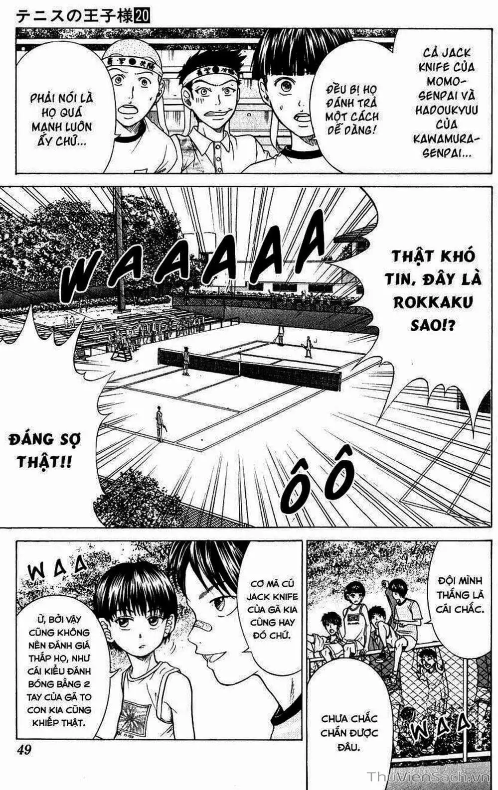 Truyện Tranh Hoàng Tử Tennis - Prince Of Tennis trang 3