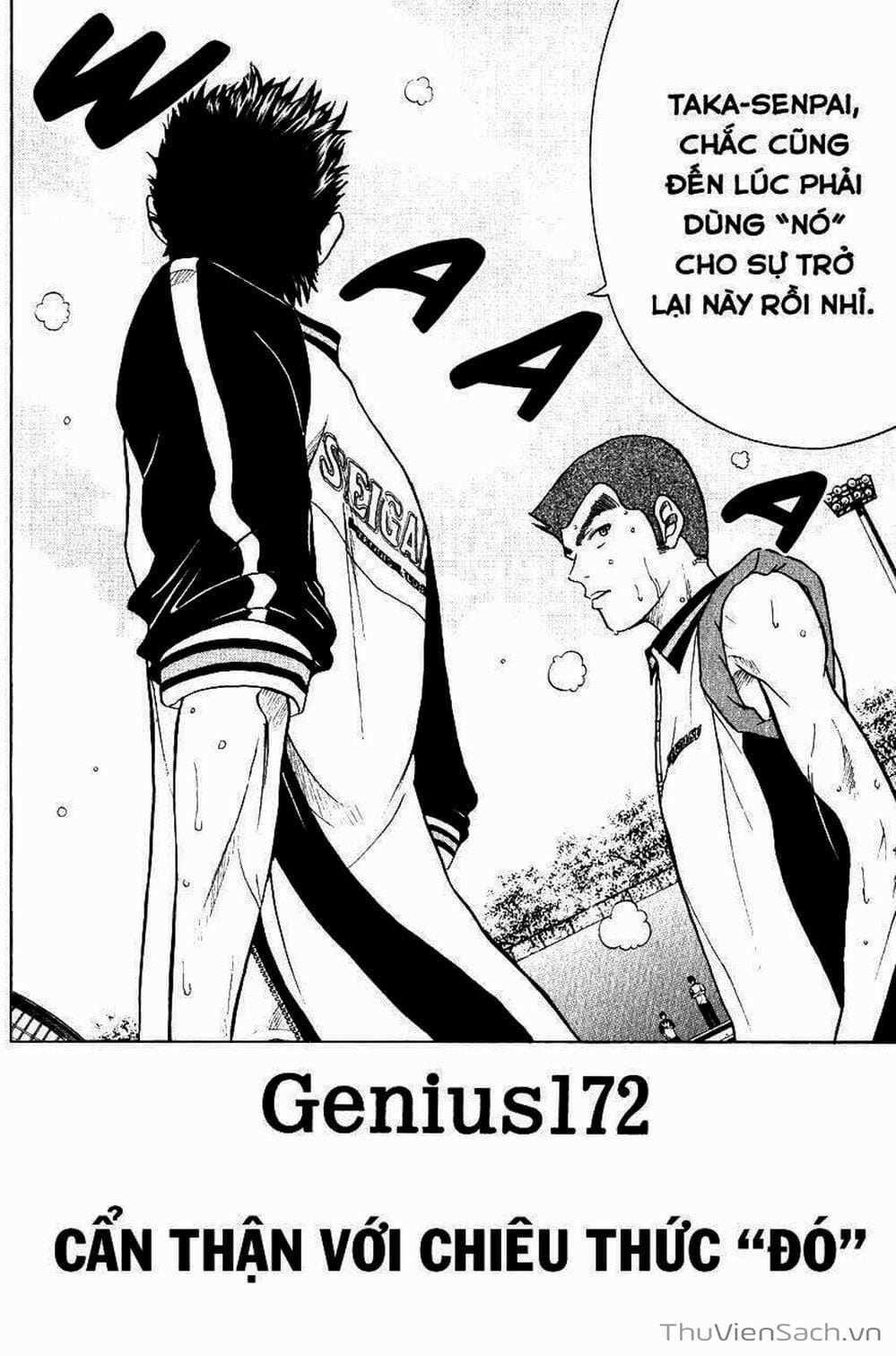 Truyện Tranh Hoàng Tử Tennis - Prince Of Tennis trang 3