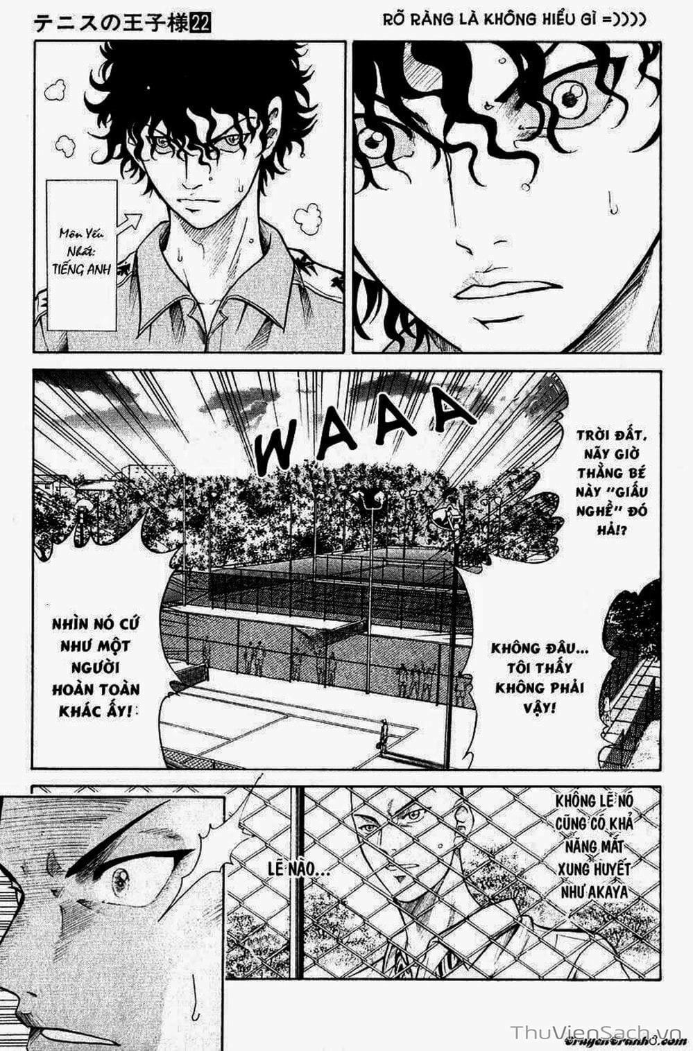 Truyện Tranh Hoàng Tử Tennis - Prince Of Tennis trang 3
