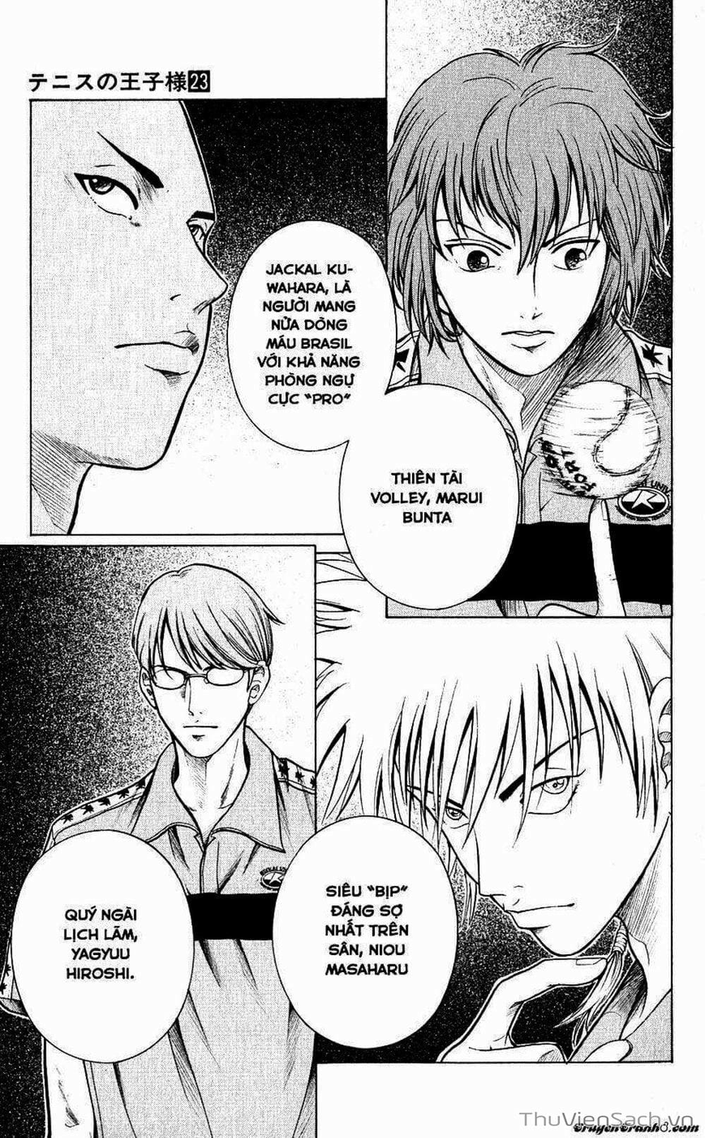 Truyện Tranh Hoàng Tử Tennis - Prince Of Tennis trang 3