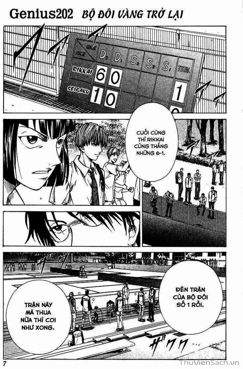 Truyện Tranh Hoàng Tử Tennis - Prince Of Tennis trang 3