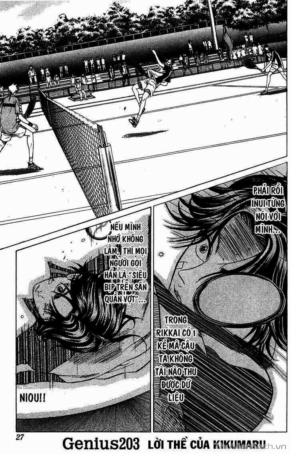 Truyện Tranh Hoàng Tử Tennis - Prince Of Tennis trang 3