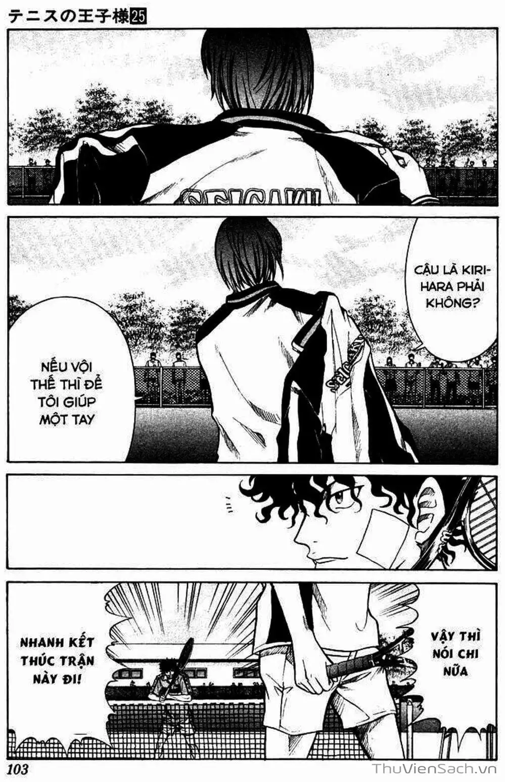Truyện Tranh Hoàng Tử Tennis - Prince Of Tennis trang 3