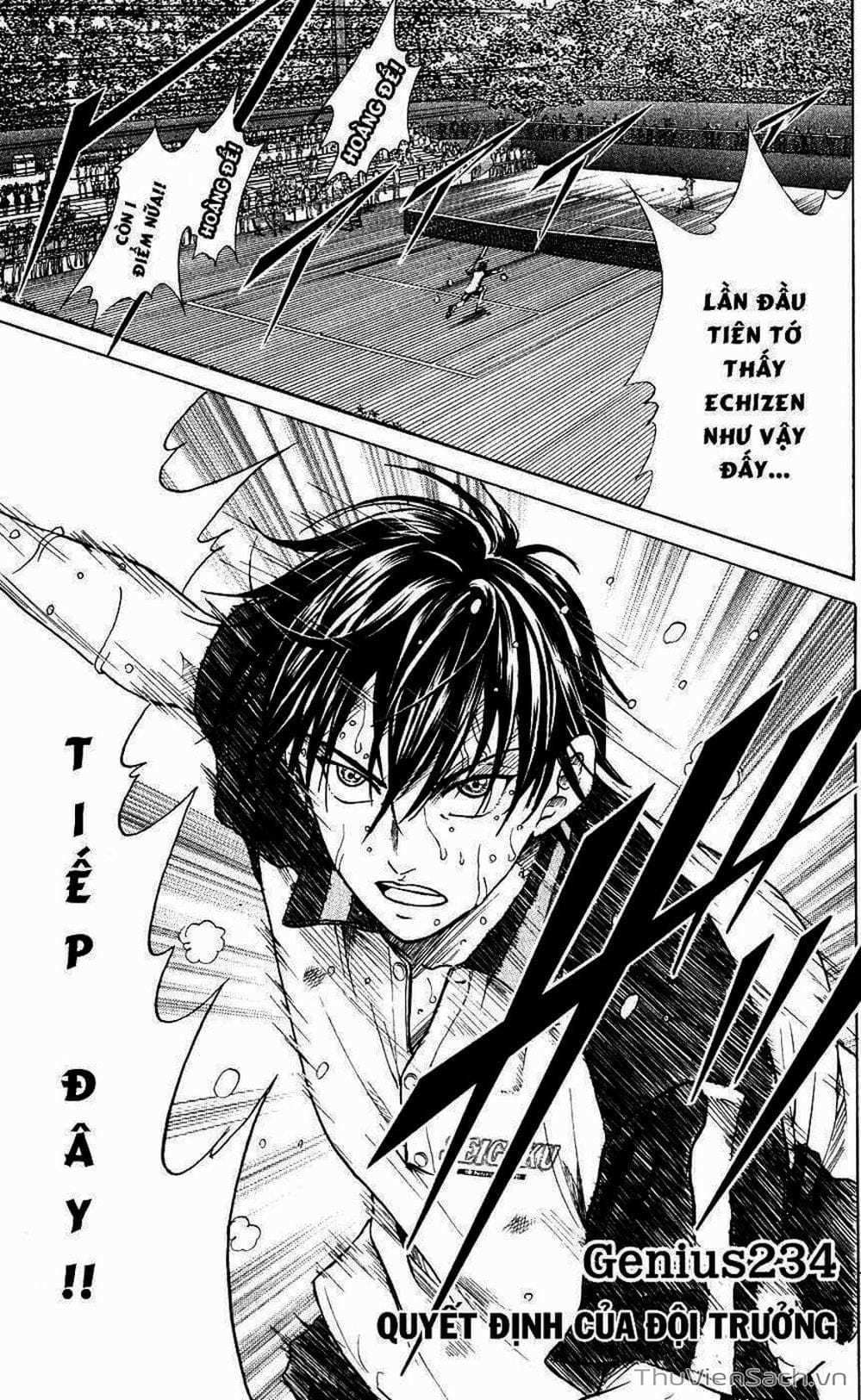 Truyện Tranh Hoàng Tử Tennis - Prince Of Tennis trang 3