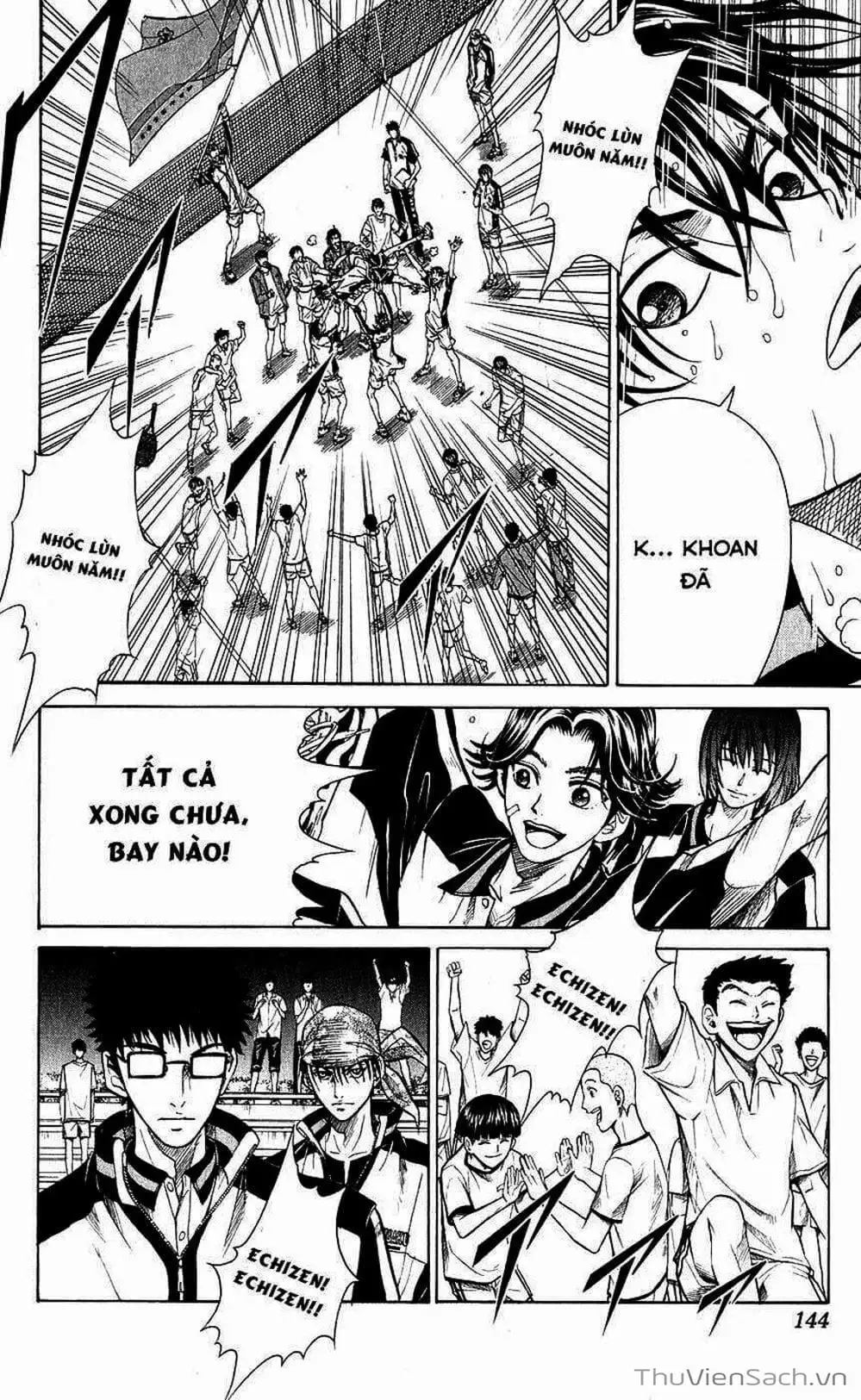 Truyện Tranh Hoàng Tử Tennis - Prince Of Tennis trang 3