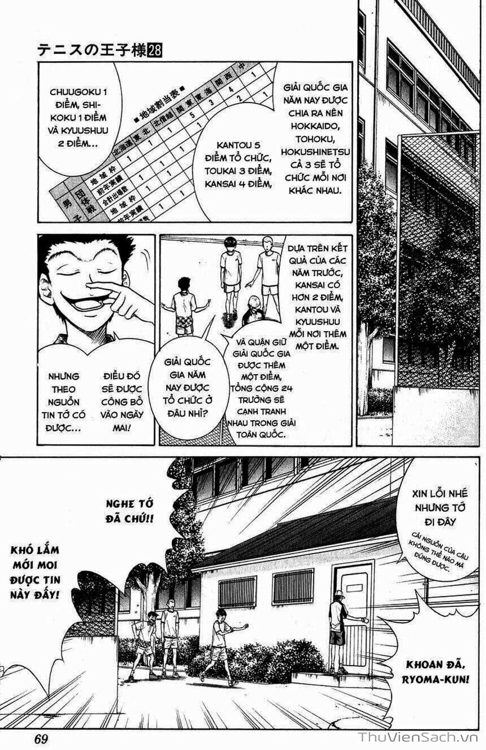 Truyện Tranh Hoàng Tử Tennis - Prince Of Tennis trang 3