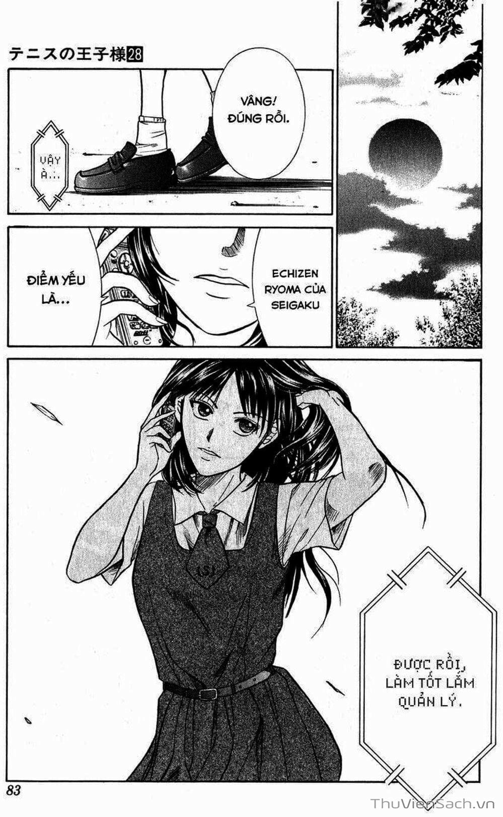 Truyện Tranh Hoàng Tử Tennis - Prince Of Tennis trang 3