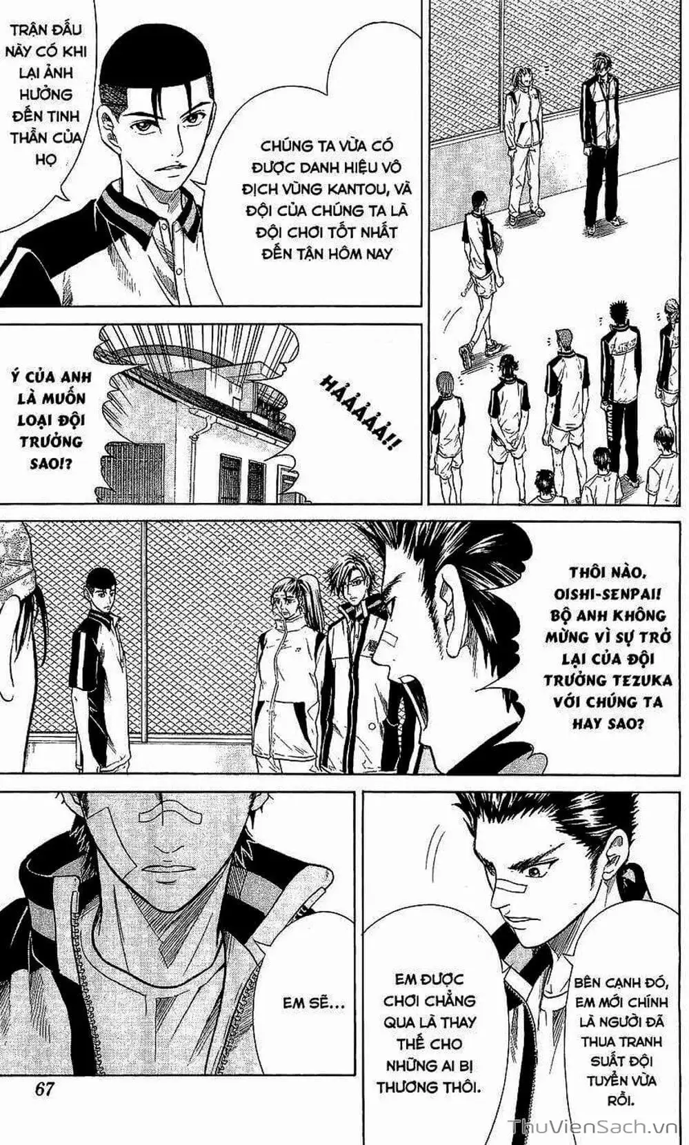 Truyện Tranh Hoàng Tử Tennis - Prince Of Tennis trang 3