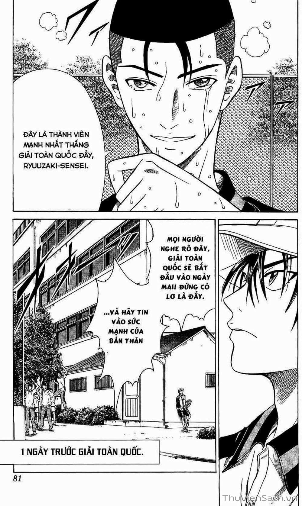 Truyện Tranh Hoàng Tử Tennis - Prince Of Tennis trang 3