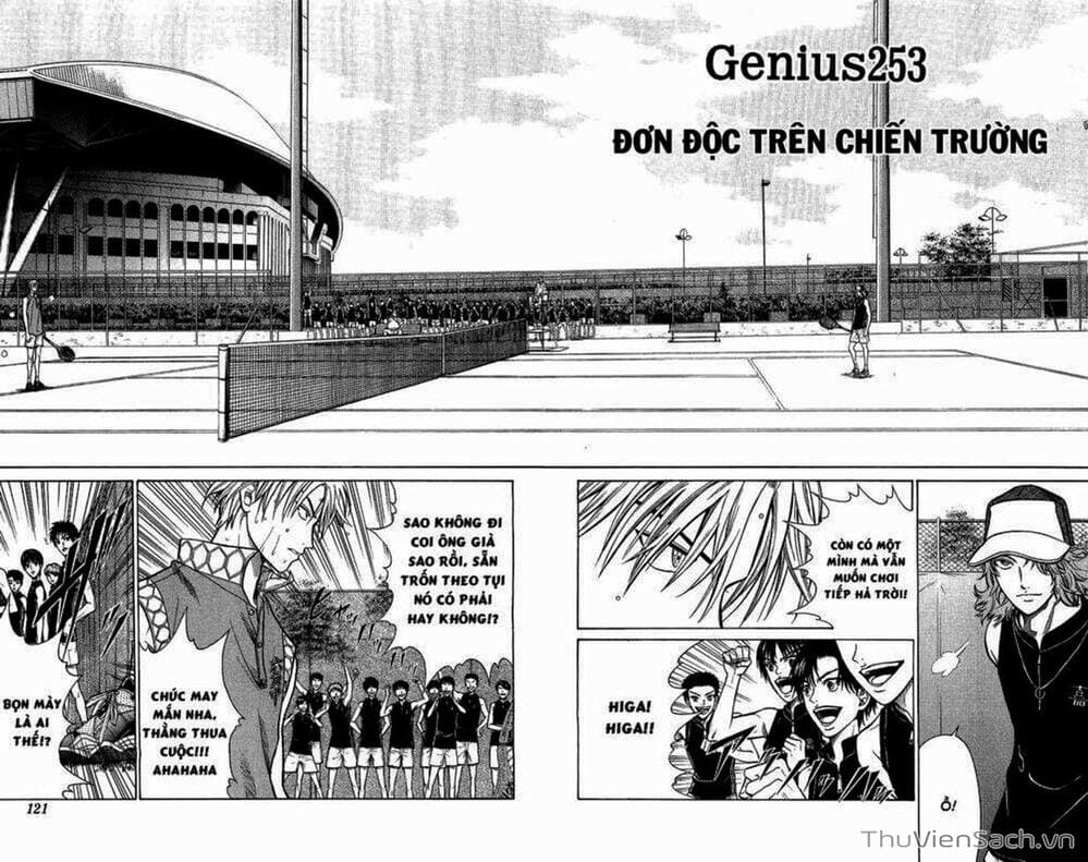 Truyện Tranh Hoàng Tử Tennis - Prince Of Tennis trang 3