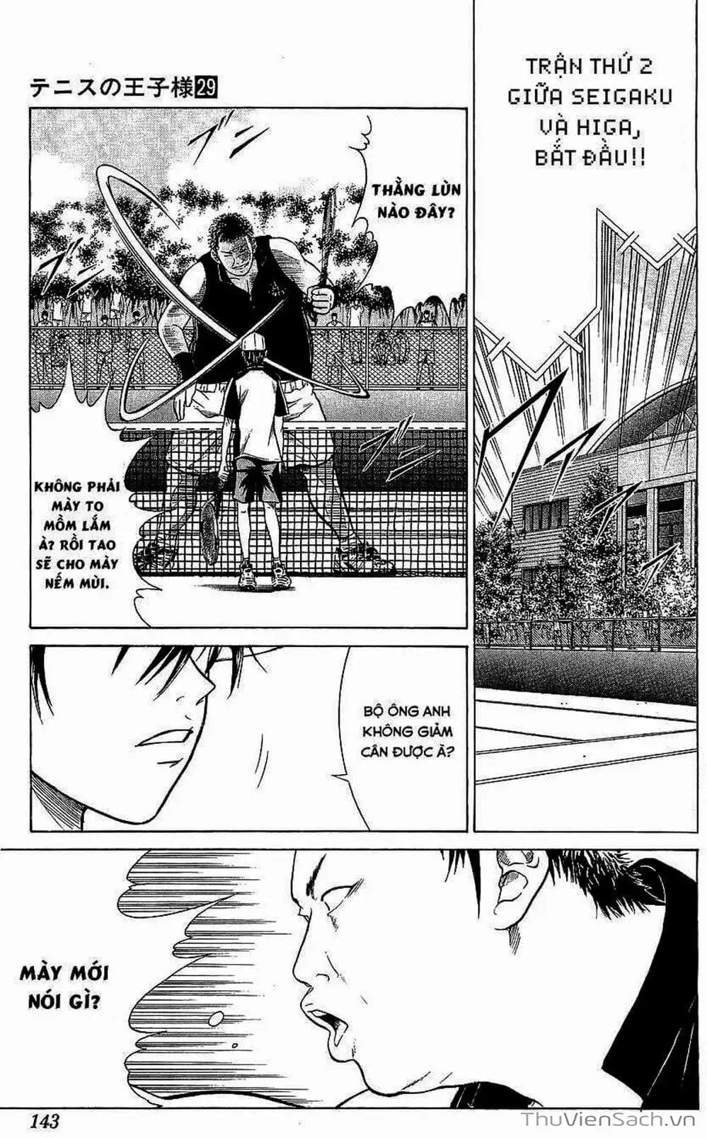 Truyện Tranh Hoàng Tử Tennis - Prince Of Tennis trang 3