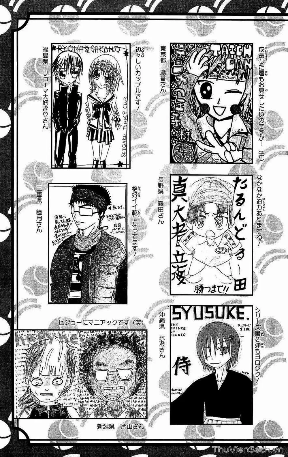 Truyện Tranh Hoàng Tử Tennis - Prince Of Tennis trang 3