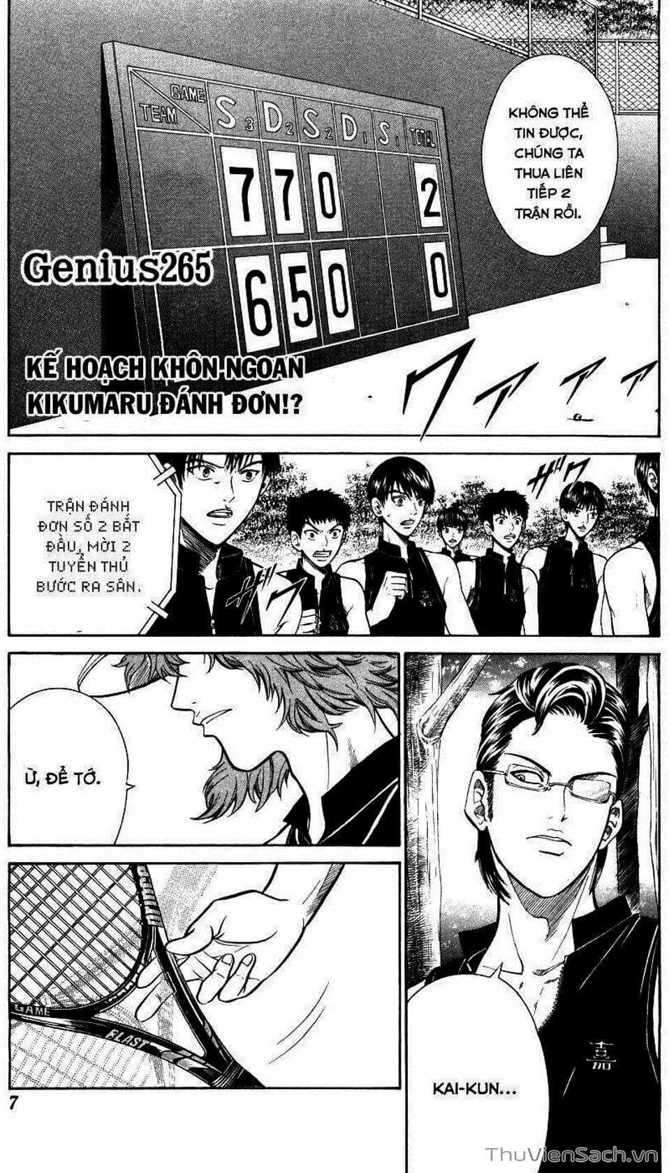 Truyện Tranh Hoàng Tử Tennis - Prince Of Tennis trang 3