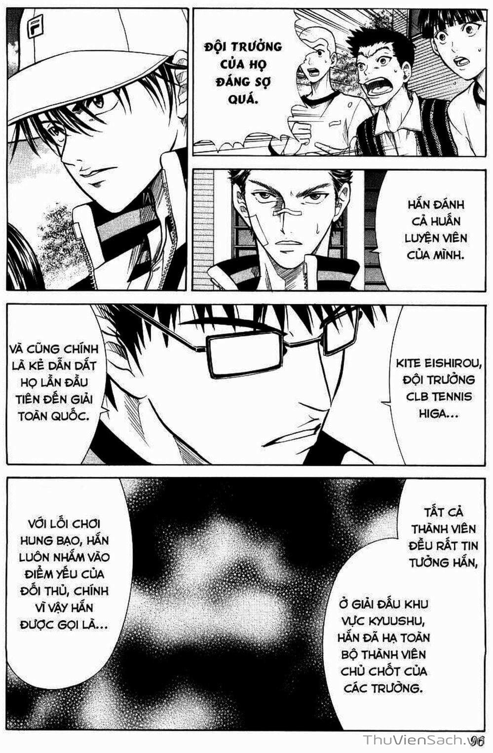 Truyện Tranh Hoàng Tử Tennis - Prince Of Tennis trang 3