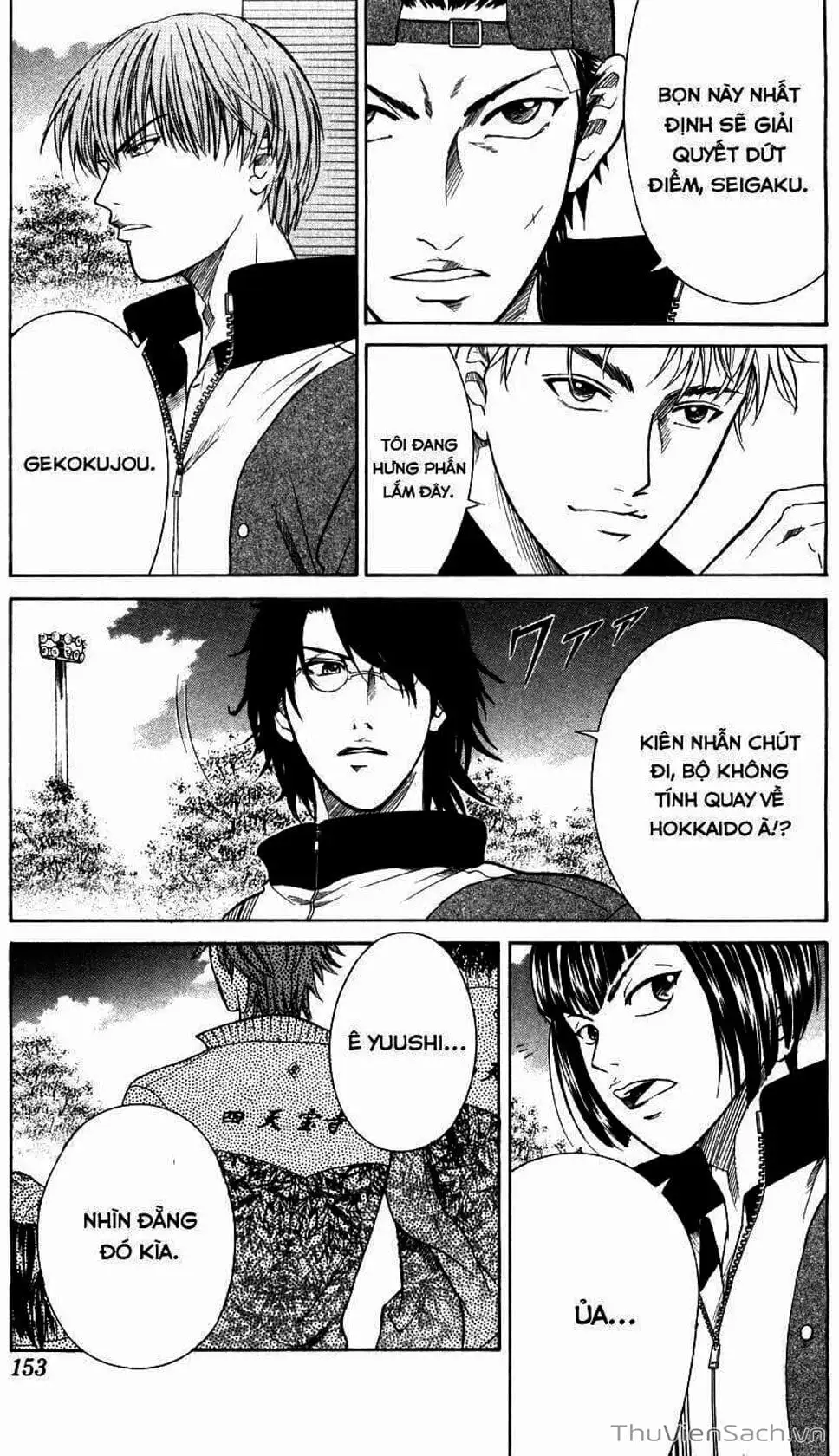 Truyện Tranh Hoàng Tử Tennis - Prince Of Tennis trang 3