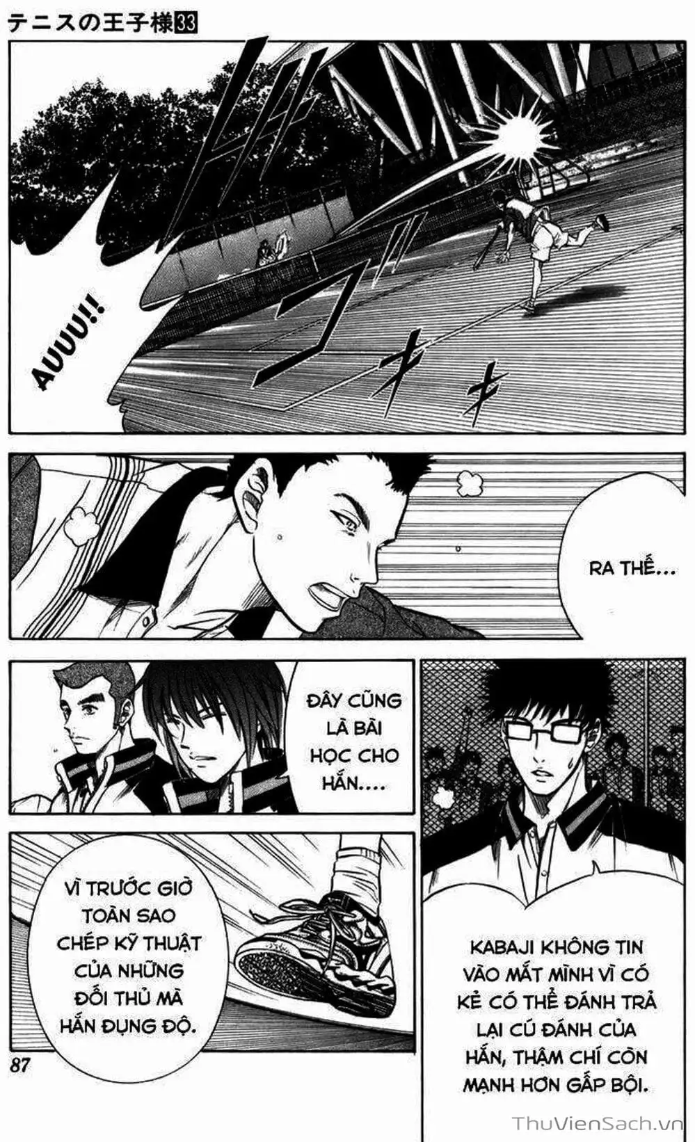 Truyện Tranh Hoàng Tử Tennis - Prince Of Tennis trang 3