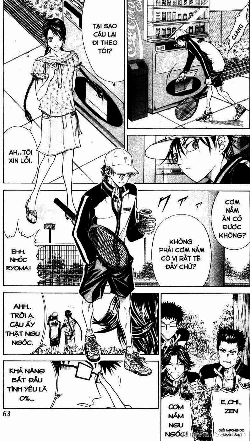 Truyện Tranh Hoàng Tử Tennis - Prince Of Tennis trang 3