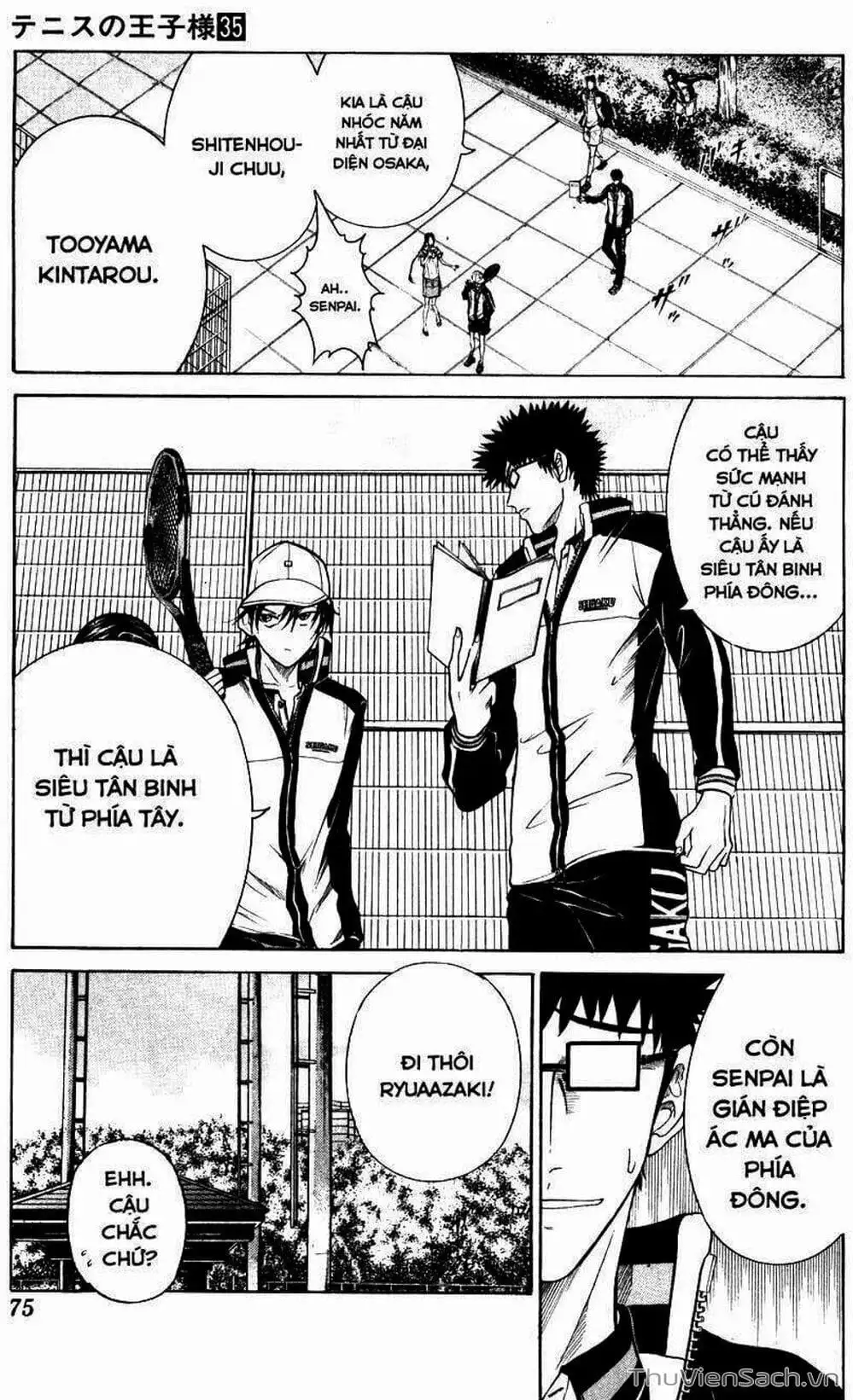 Truyện Tranh Hoàng Tử Tennis - Prince Of Tennis trang 3
