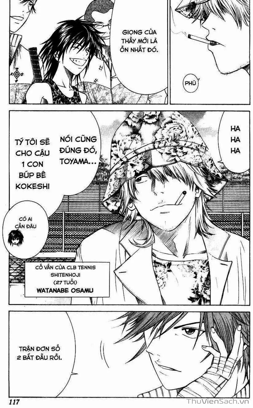 Truyện Tranh Hoàng Tử Tennis - Prince Of Tennis trang 3