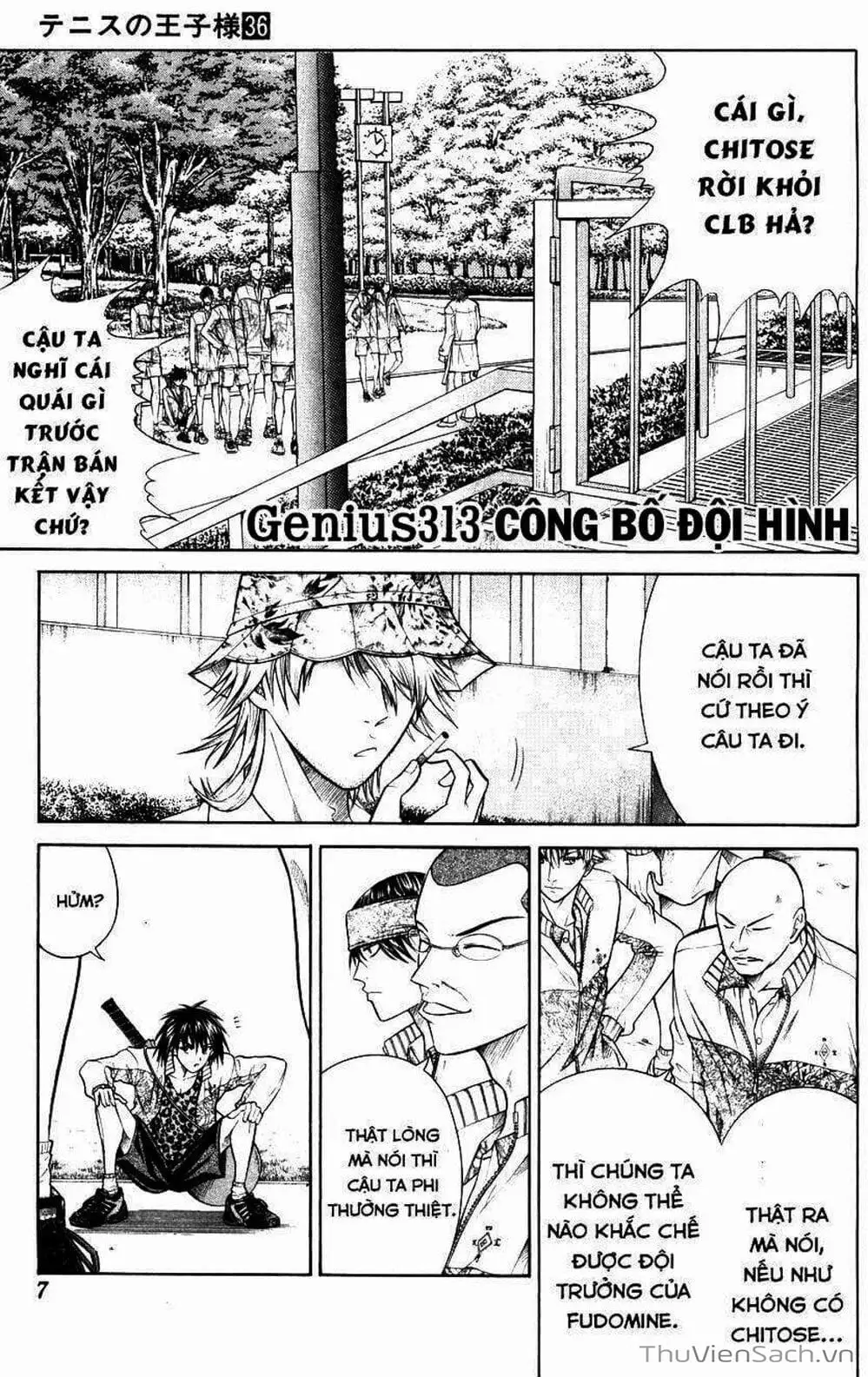 Truyện Tranh Hoàng Tử Tennis - Prince Of Tennis trang 3