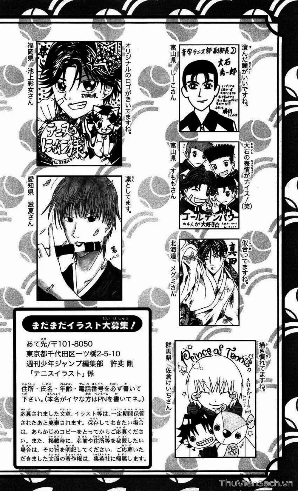 Truyện Tranh Hoàng Tử Tennis - Prince Of Tennis trang 3