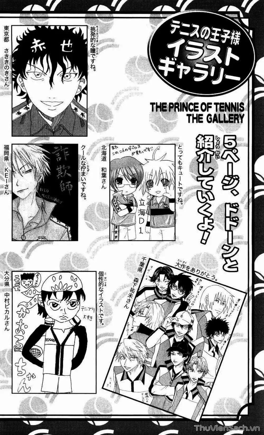 Truyện Tranh Hoàng Tử Tennis - Prince Of Tennis trang 3