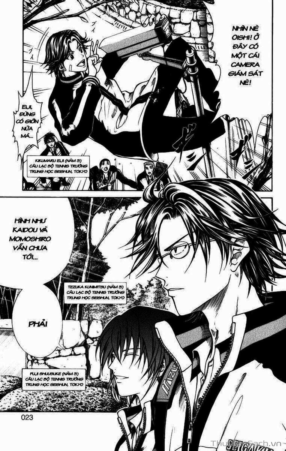 Truyện Tranh Hoàng Tử Tennis - Prince Of Tennis trang 3