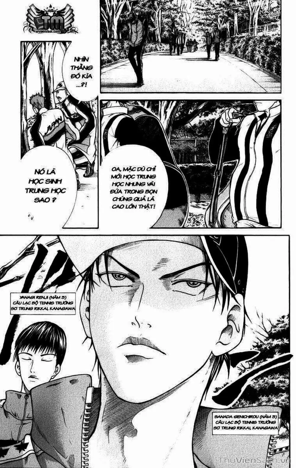 Truyện Tranh Hoàng Tử Tennis - Prince Of Tennis trang 3