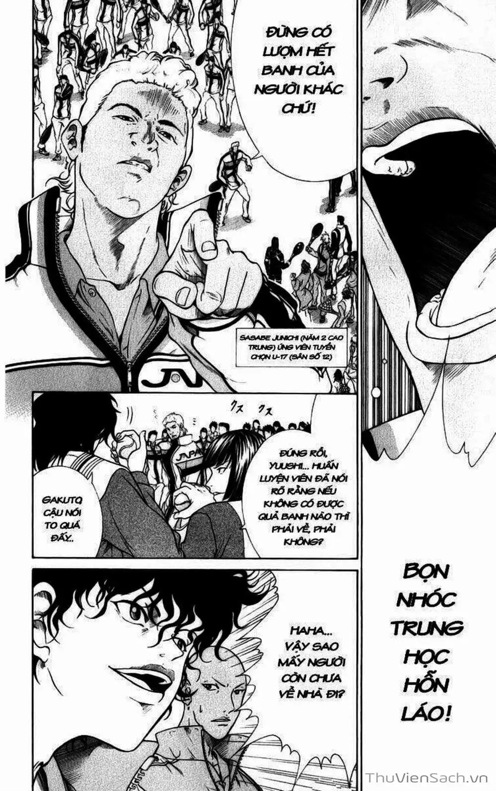 Truyện Tranh Hoàng Tử Tennis - Prince Of Tennis trang 3