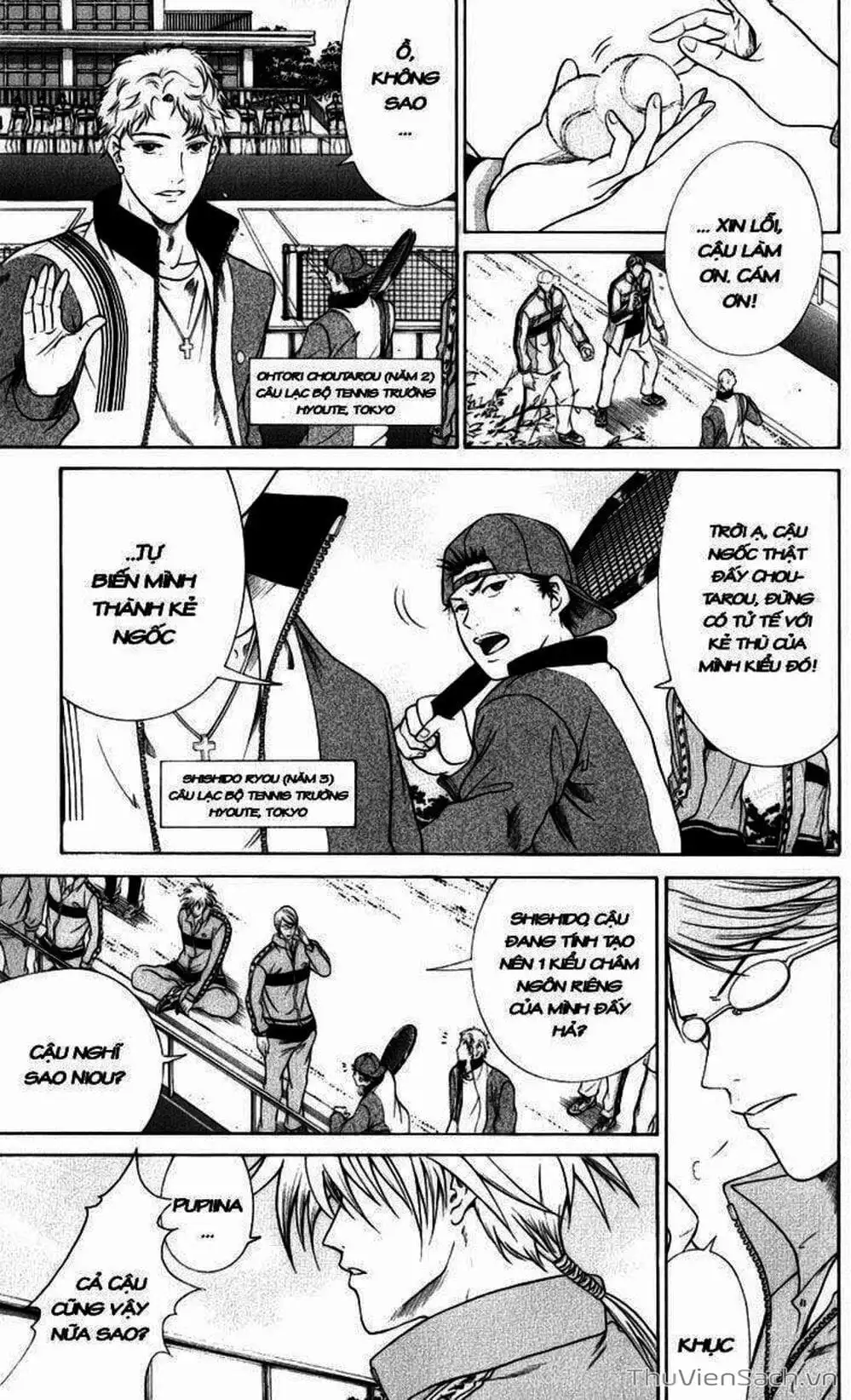 Truyện Tranh Hoàng Tử Tennis - Prince Of Tennis trang 3