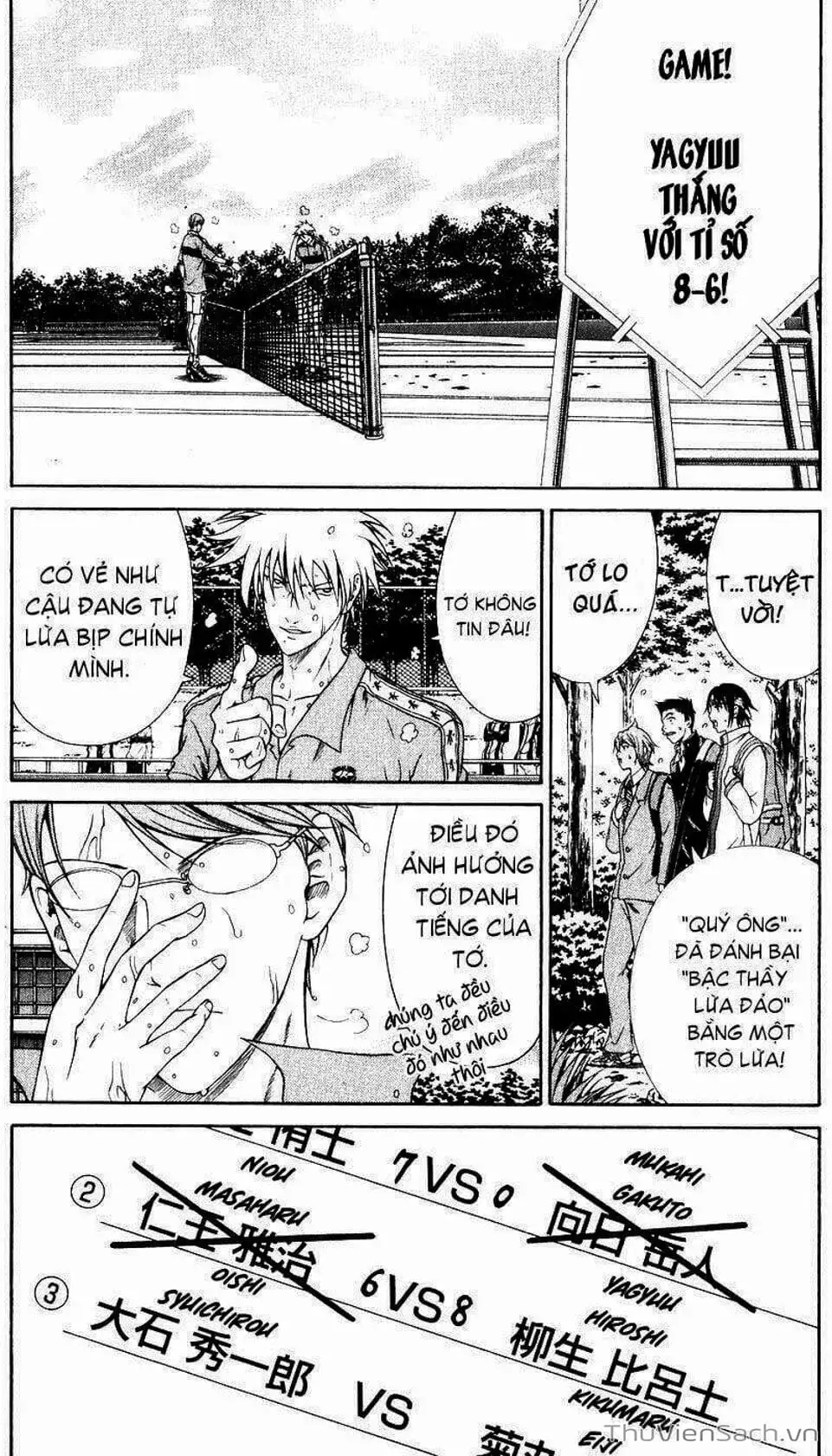 Truyện Tranh Hoàng Tử Tennis - Prince Of Tennis trang 3
