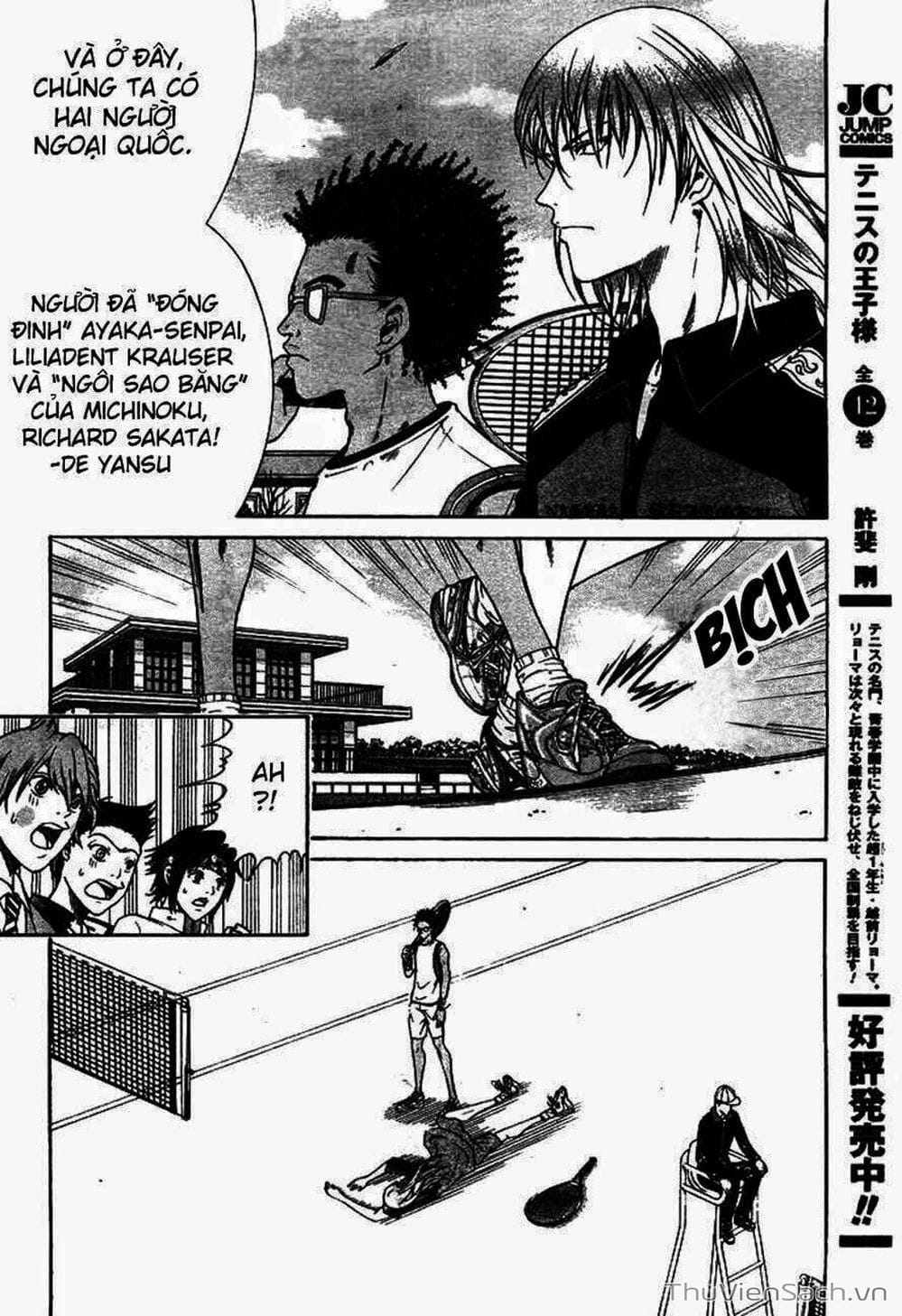 Truyện Tranh Hoàng Tử Tennis - Prince Of Tennis trang 3