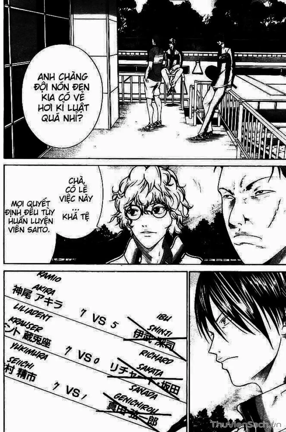 Truyện Tranh Hoàng Tử Tennis - Prince Of Tennis trang 3