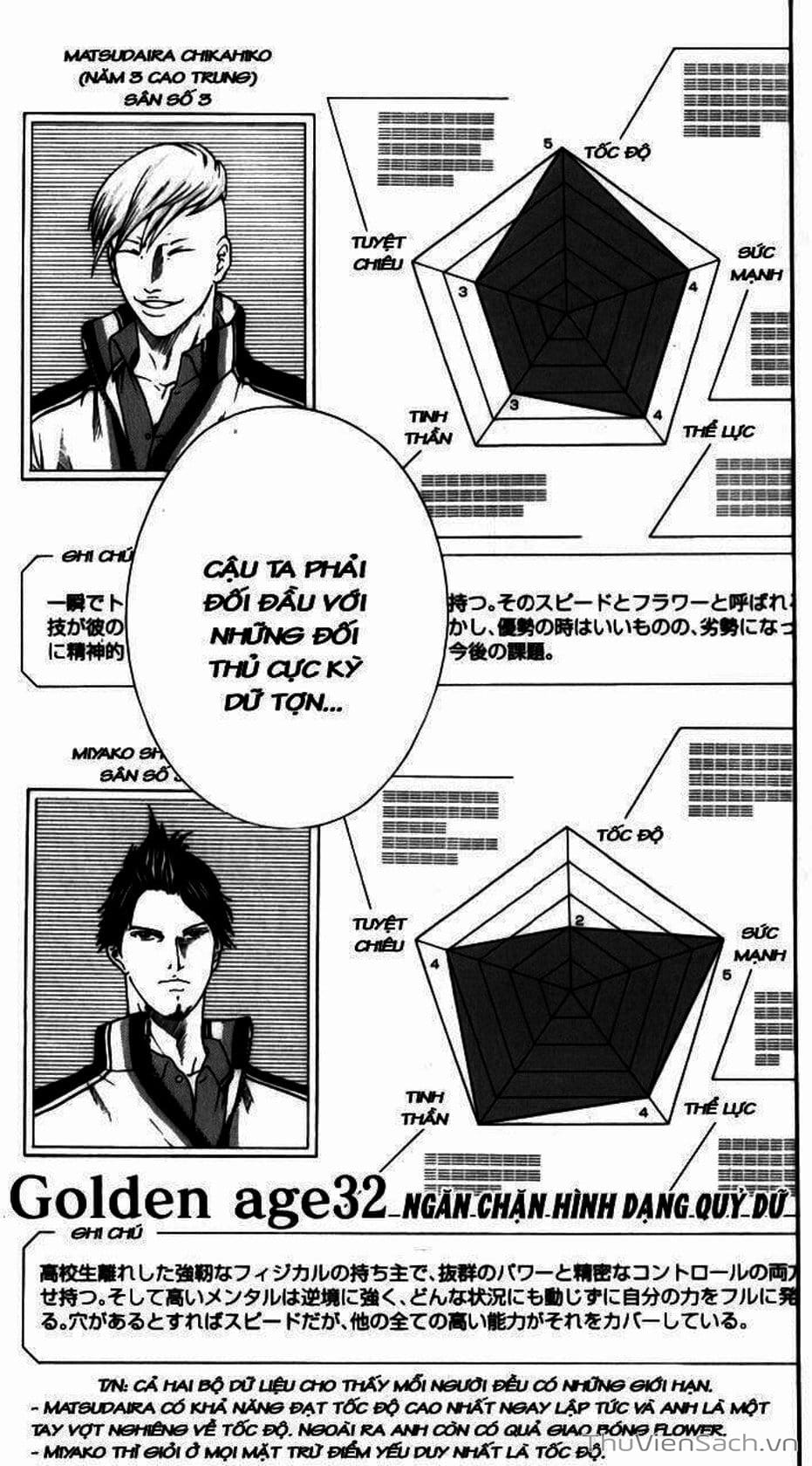 Truyện Tranh Hoàng Tử Tennis - Prince Of Tennis trang 3