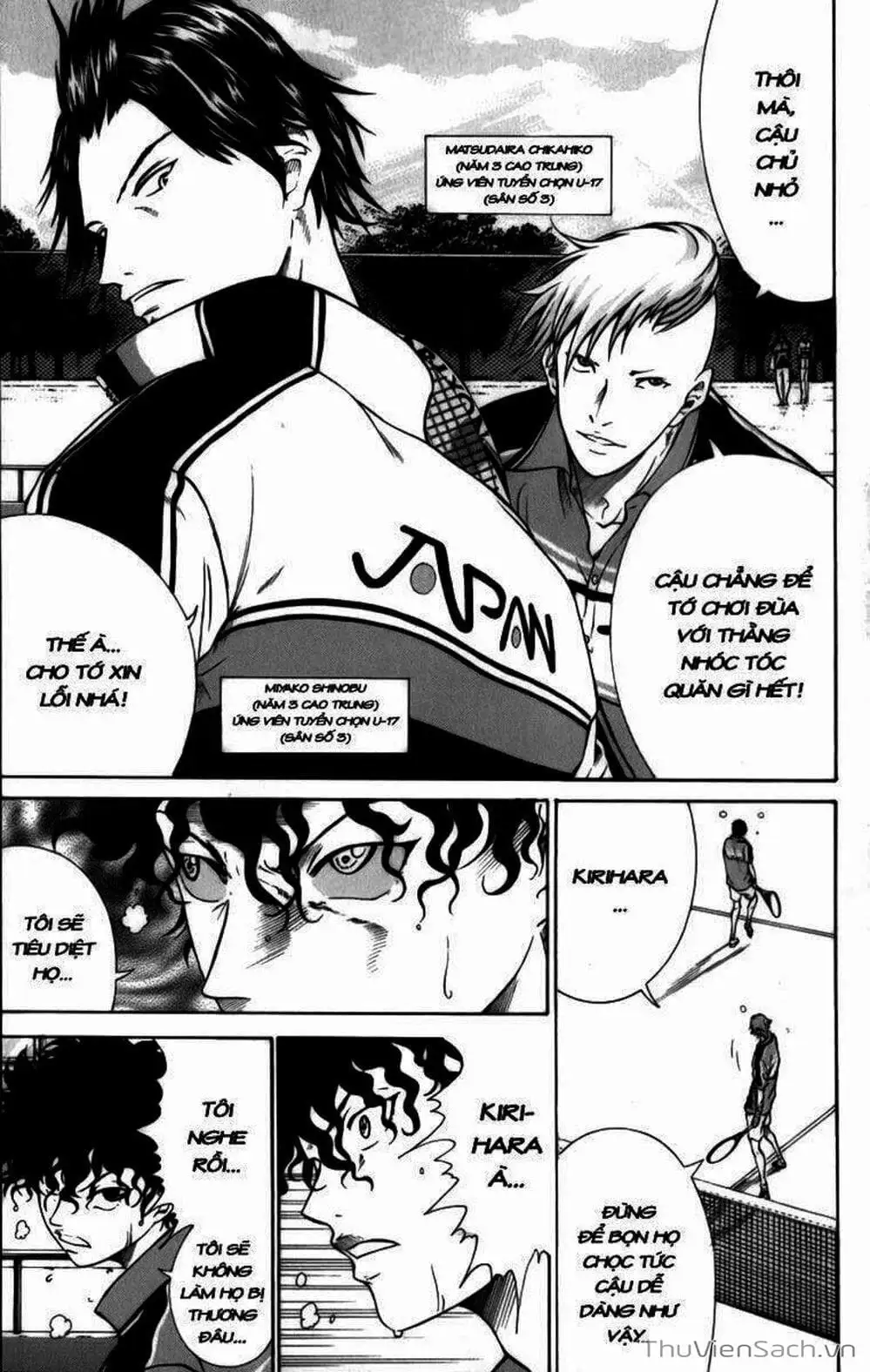 Truyện Tranh Hoàng Tử Tennis - Prince Of Tennis trang 3